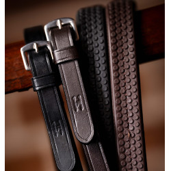 Horseware-teugels met rubberen duimgrip Zwart