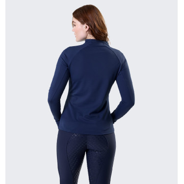 Polo 1/4 rits Horseware winter Strive dames Marine Marineblauw Polo 1/4 rits Horseware winter Strive dames Marine Marineblauw