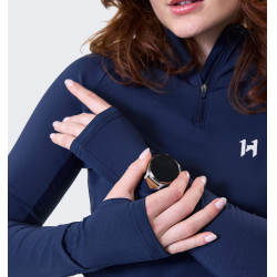 Polo 1/4 rits Horseware winter Strive dames Marine Marineblauw Polo 1/4 rits Horseware winter Strive dames Marine Marineblauw