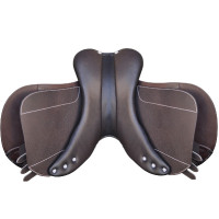 Lyon Privilege Equitation unisex zadel Bruin Lyon Privilege Equitation unisex zadel Bruin