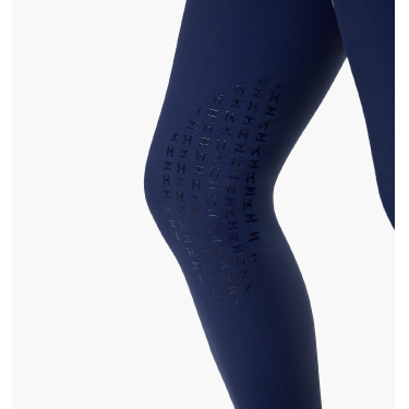 Legging Easefit Hybid Horseware kniegreep dames Marine Marineblauw