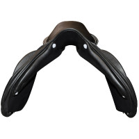 Zadel Springen gevoerd Saumur Privilege Equitation Zwart Zadel Springen gevoerd Saumur Privilege Equitation Zwart