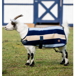 Horseware Newmarket fleece deken voor geit Marine witney Marineblauw