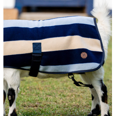 Horseware Newmarket fleece deken voor geit Marine witney Marineblauw