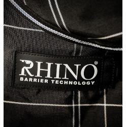 Horseware Rhino Turnout-deken bundel liner 0 g en 200 g Zwarte ruit / zwart & wit