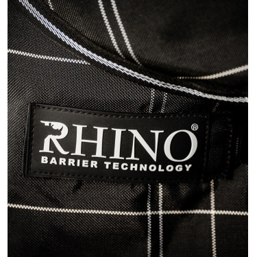 Horseware Rhino Turnout-deken bundel liner 0 g en 200 g Zwarte ruit / zwart & wit