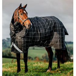 Horseware Rhino Turnout-deken bundel liner 0 g en 200 g Zwarte ruit / zwart & wit Motieven Horseware Rhino Turnout-deken bundel liner 0 g en 200 g Zwarte ruit / zwart & wit Motieven