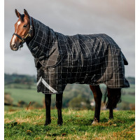 Horseware Rhino Turnout-deken bundel liner 0 g en 200 g Zwarte ruit / zwart & wit Motieven