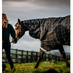 Horseware Rhino Turnout-deken bundel liner 0 g en 200 g Zwarte ruit / zwart & wit Motieven Horseware Rhino Turnout-deken bundel liner 0 g en 200 g Zwarte ruit / zwart & wit Motieven