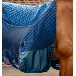 Horseware Signature zweetdeken voor transport Marine Marineblauw