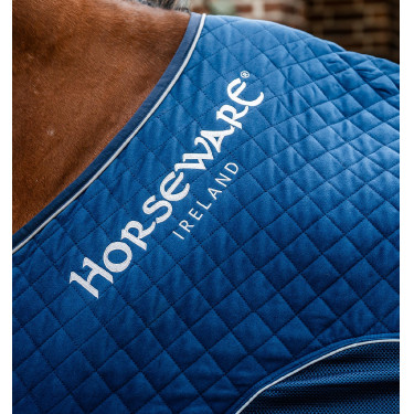 Horseware Signature zweetdeken voor transport Marine Marineblauw