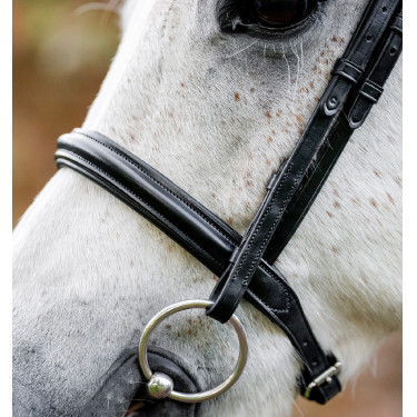 Ponyhoofdstel Horseware Cavesson Zwart