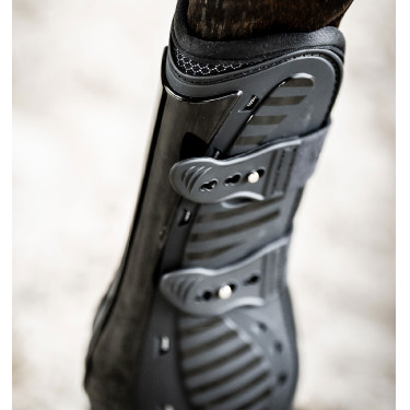 Horseware® Pro Bamboo peesbeschermers Zwart / zwart