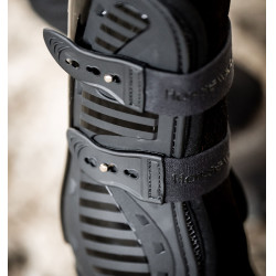 Horseware® Pro Bamboo peesbeschermers Zwart / zwart