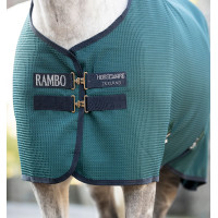 Horseware Rambo Techni Waffle Cooler zweetdeken Marine / onweer / zilvergrijs Marineblauw