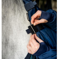 Horseware Amigo Ripstop Insulator 50g staldeken Groen dynastie / marine / zilver