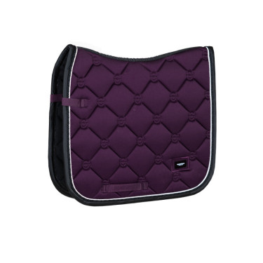 Dressuurzadeldek Equestrian Stockholm Zwart raven Violet