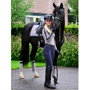 Dressuurdekje Equestrian Stockholm Performance Sportieve blauwe essenhout