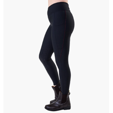 Optifit winterlegging Horseware met kniestukken voor dames Zwart Optifit winterlegging Horseware met kniestukken voor dames Zwart