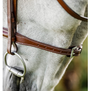 Hoofdstel Horseware Cavesson Hunter met teugels Bruin Hoofdstel Horseware Cavesson Hunter met teugels Bruin