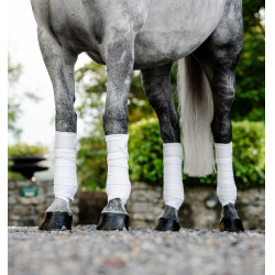 Horseware gewatteerde bandages Wit
