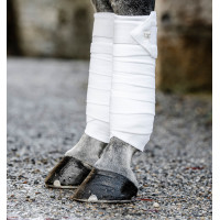 Horseware gewatteerde bandages Wit