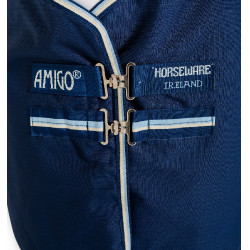 Amigo Ripstop Horseware 900D Turnout deken gevoerd met fleece 50g Marine witney Marineblauw