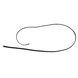 Lederen gogue-teugels Riding World Zwart