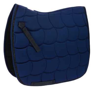 Zadeldek Equithème Satin Marineblauw