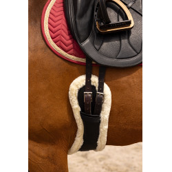 Korte singel Norton XTR Synthetisch Schapenvacht Zwart / écru Korte singel Norton XTR Synthetisch Schapenvacht Zwart / écru