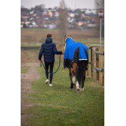 Heren donsjas Equithème Michael Marineblauw