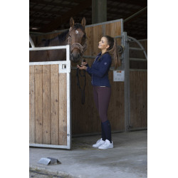 Fleecevest Equithème Lena Marineblauw