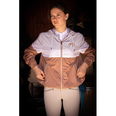 Blouson Pénélope Celecce Karamel / grijs Bruin