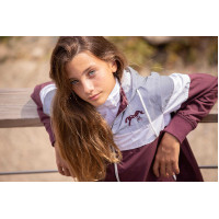 Blouson Pénélope Celecce Marine / camel Blauw