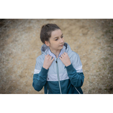 Blouson Pénélope Celecce Eendenblauw