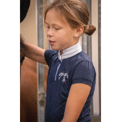 Wedstrijdpolo Eden by PL Madrid Marineblauw