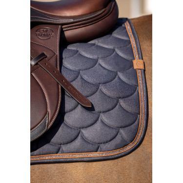 Zadeldek Equithème Khadi Donkergrijs Zadeldek Equithème Khadi Donkergrijs