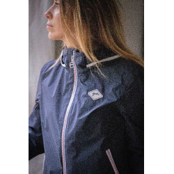 Regenjas Pénélope RainShort Marine Marineblauw Regenjas Pénélope RainShort Marine Marineblauw