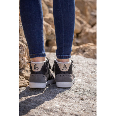 Sneakers Jupiter High Top Pénélope Zwart / grijs Sneakers Jupiter High Top Pénélope Zwart / grijs