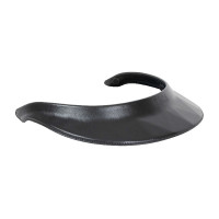 Leren vizier voor NACA-rijhelm Zwart