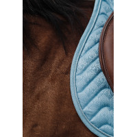 Zadeldek Equithème Brocart Marine Marineblauw Zadeldek Equithème Brocart Marine Marineblauw