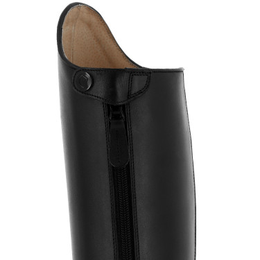 Leren rijlaarzen Equithème Versailles Zwart