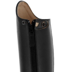 Leren rijlaarzen Equithème Versailles Zwart