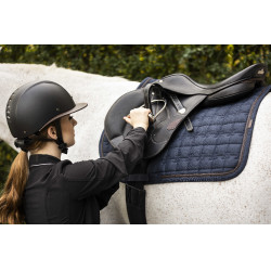 Zadeldek Lami-Cell Vintage Marineblauw