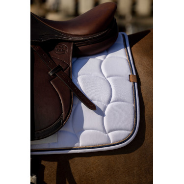Zadeldekje Equithème Shiny Wit Zadeldekje Equithème Shiny Wit