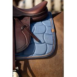 Zadeldekje Equithème Shiny Blauw