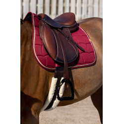 Zadeldekje Equithème Shiny Bordeaux