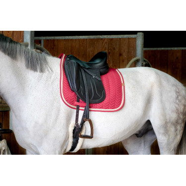 Zadeldek Equithème Softy Bordeaux