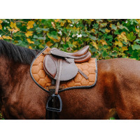 Zadeldek Equithème Quadri Kameel Bruin