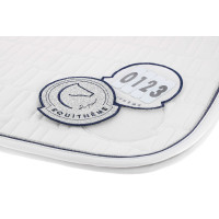 Zadeldek Je t'aime Equithème Compet Wit